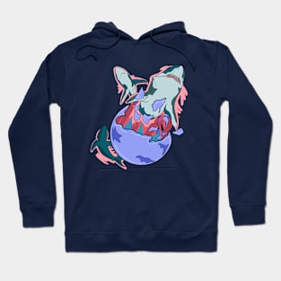 Space Shark v3 Hoodie